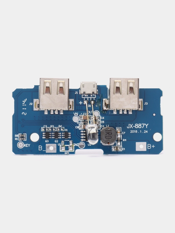 Модуль Power Bank на базе аккумуляторов 18650 DIY