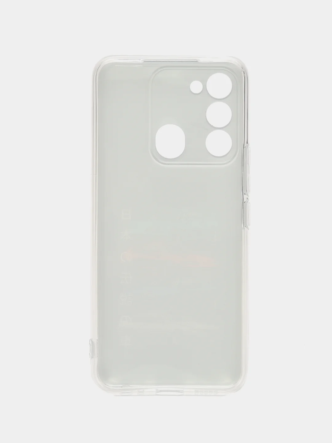 Хром силиконовый чехол на Tecno Spark Go 2022/8С/9 (Текно Спарк Гоу 2022/8С/9)