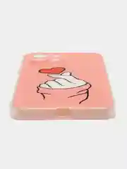 Коралловый силиконовый чехол на Xiaomi Mi 11 Lite/5G NE (Сяоми Ми 11 Лайт/5G NE)