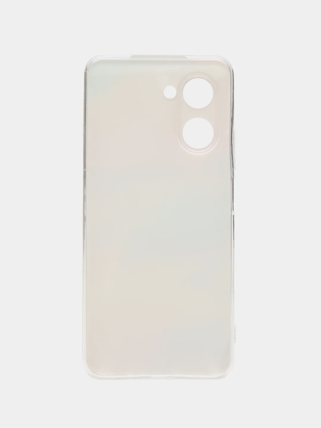 Пудровый силиконовый чехол на Realme C33 (Реалми С33)
