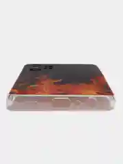 Оранжевый силиконовый чехол на Samsung Galaxy A32 (Самсунг А 32)
