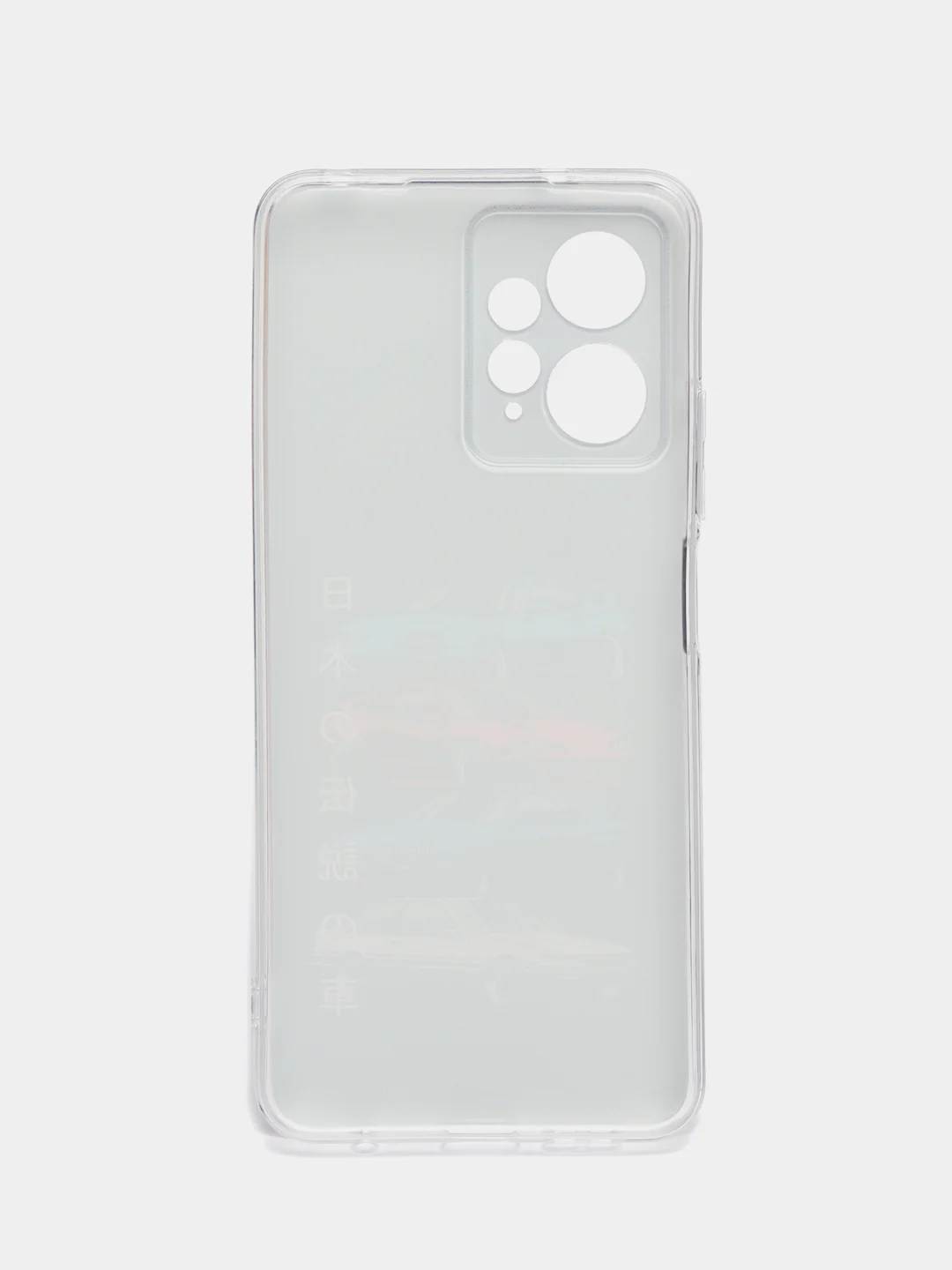 Хром силиконовый чехол для Xiaomi Redmi Note 12 4G (Сяоми Редми Ноут 12 4Г)