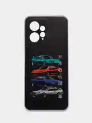 Хром силиконовый чехол для Xiaomi Redmi Note 12 4G (Сяоми Редми Ноут 12 4Г)