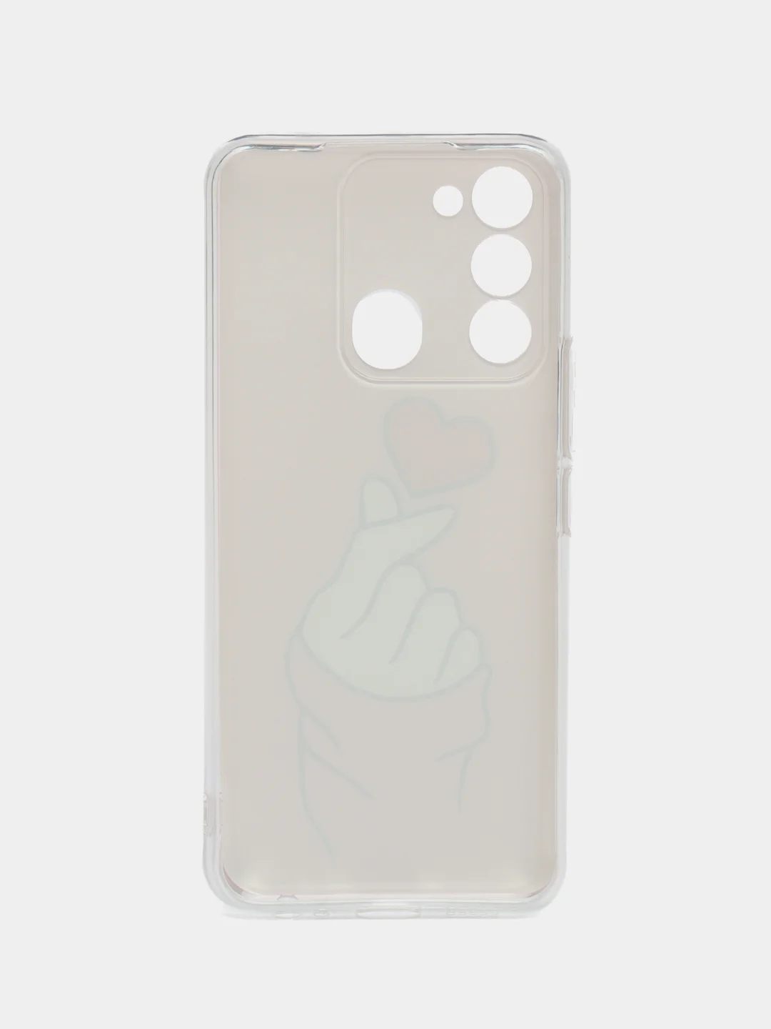 Коралловый силиконовый чехол на Tecno Spark Go 2022/8С/9 (Текно Спарк Гоу 2022/8С/9)