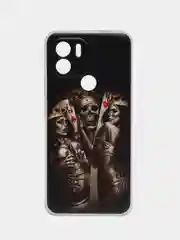 Оливковый силиконовый чехол на Xiaomi Redmi A1+/Redmi A2+/Poco C51/C50 (Редми A1 Плюс/Редми А2 Плюс)