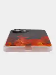 Оранжевый силиконовый чехол на Xiaomi Mi 11 Lite/5G NE (Сяоми Ми 11 Лайт/5G NE)