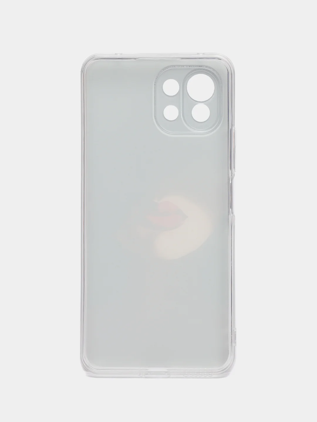 Фиолетовый силиконовый чехол на Xiaomi Mi 11 Lite/5G NE (Сяоми Ми 11 Лайт/5G NE)