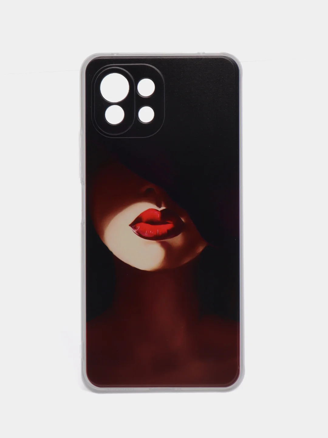 Фиолетовый силиконовый чехол на Xiaomi Mi 11 Lite/5G NE (Сяоми Ми 11 Лайт/5G NE)