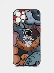 Медный чехол для iPhone 11, 12, 13, 12 13 14 Pro, 13 14 Pro Max, XR, X/XS, 7 8 SE с принтом