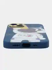 Синий чехол для iPhone 11, 12, 13, 12 13 14 Pro, 13 14 Pro Max, XR, X/XS, 7 8 SE с принтом