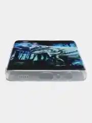 Синий силиконовый чехол на Samsung Galaxy A32 (Самсунг А 32)