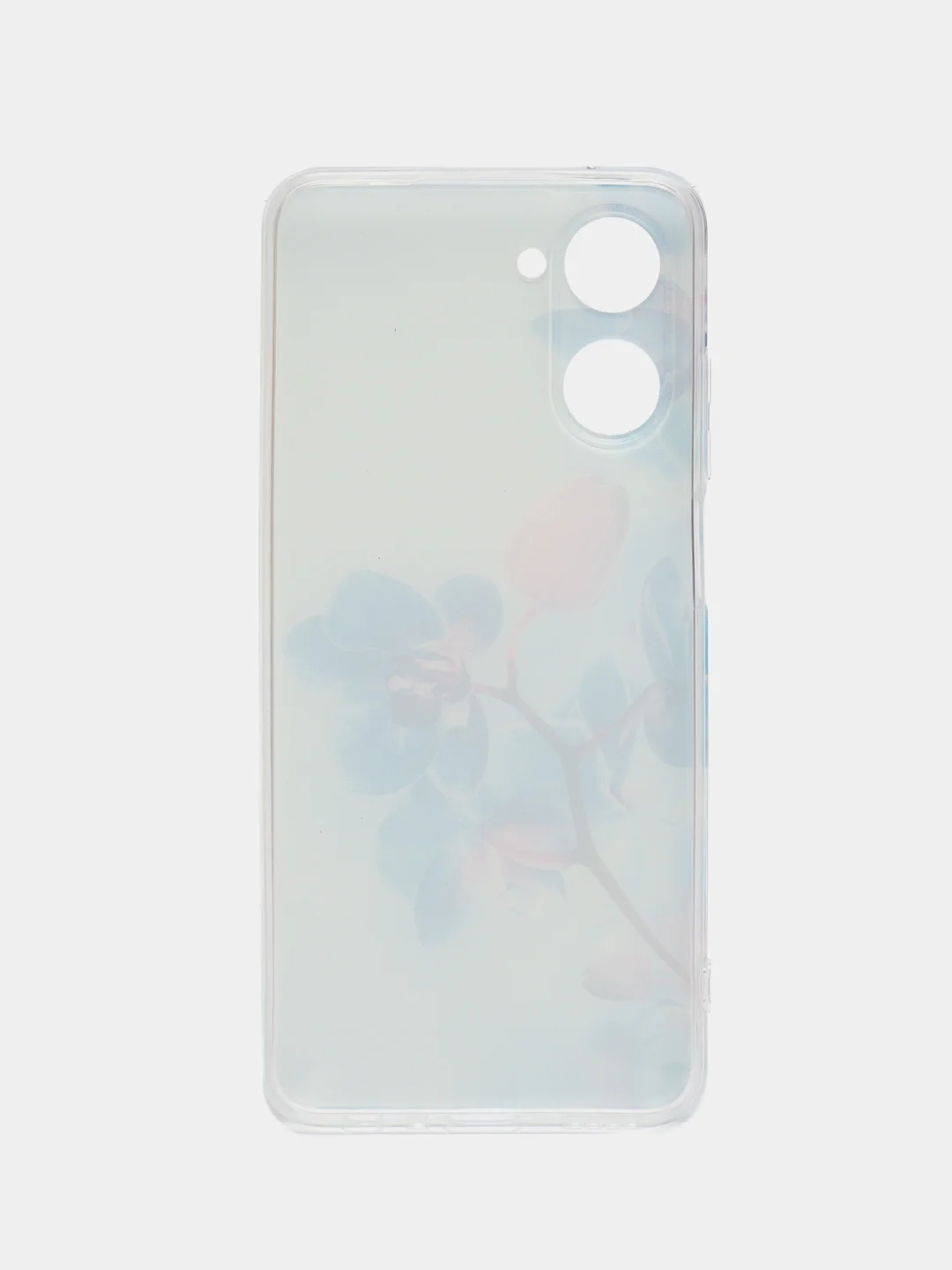 Лазурный силиконовый чехол на Realme 10 4G (Реалми 10 4G)