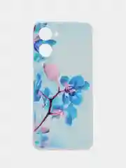 Лазурный силиконовый чехол на Realme 10 4G (Реалми 10 4G)