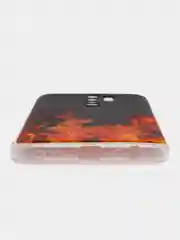 Оранжевый силиконовый чехол для Xiaomi Redmi 9 (Сяоми Редми 9)