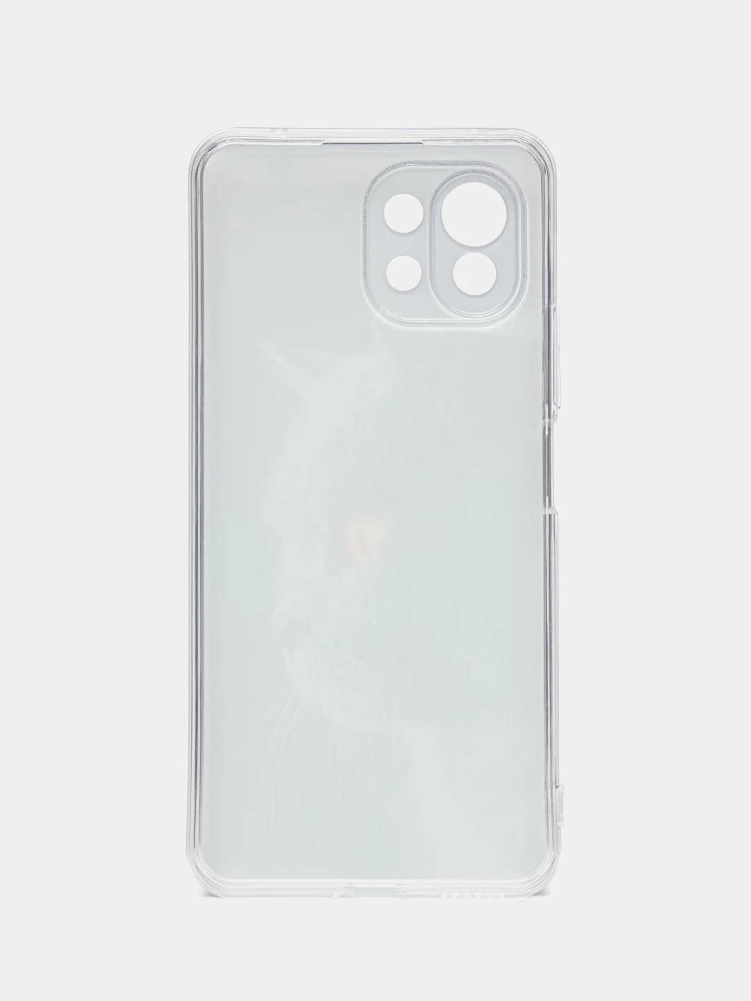 Тёмно-серый силиконовый чехол на Xiaomi Mi 11 Lite/5G NE (Сяоми Ми 11 Лайт/5G NE)