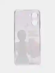 Сиреневый силиконовый чехол на Realme 10 4G (Реалми 10 4G)
