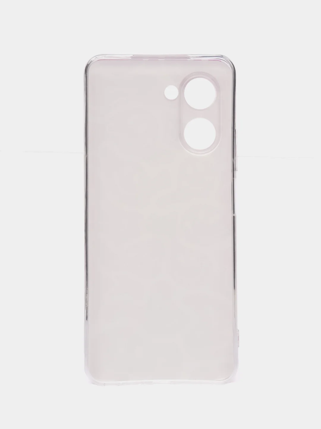 Пурпурный силиконовый чехол на Realme C33 (Реалми С33)