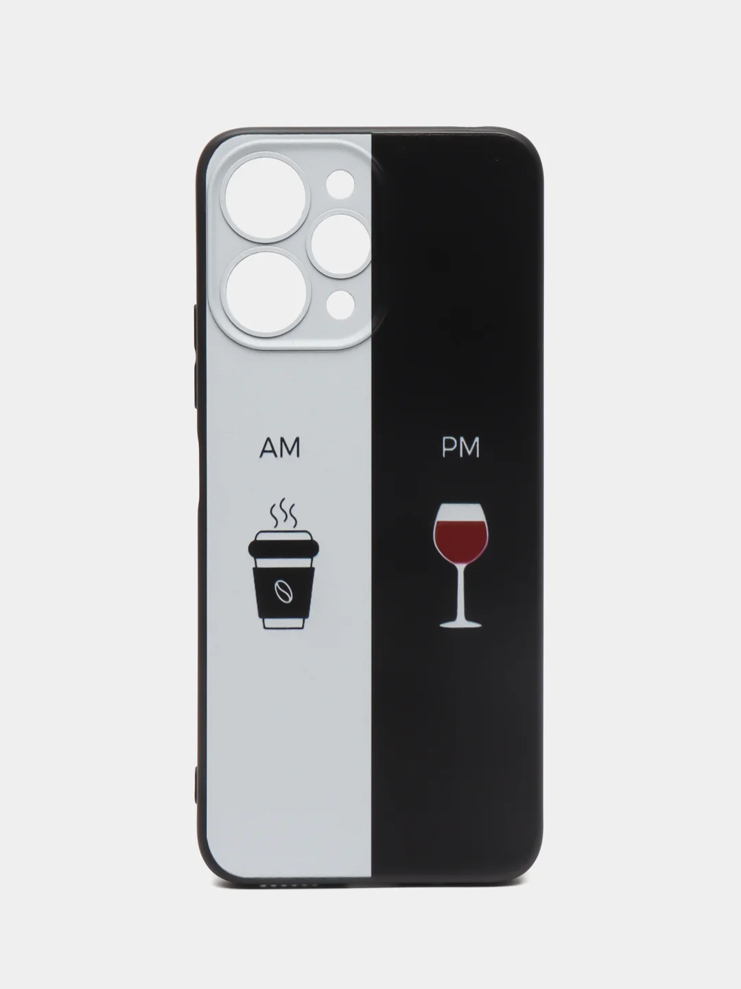 Бирюзовый чехол для Xiaomi Redmi 12 (Сяоми Редми 12), с принтом