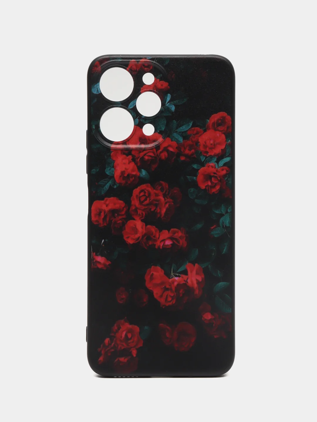 Оранжевый чехол для Xiaomi Redmi 12 (Сяоми Редми 12), с принтом