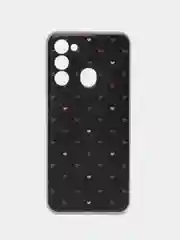 Черный силиконовый чехол на Tecno Spark Go 2022/8С/9 (Текно Спарк Гоу 2022/8С/9)
