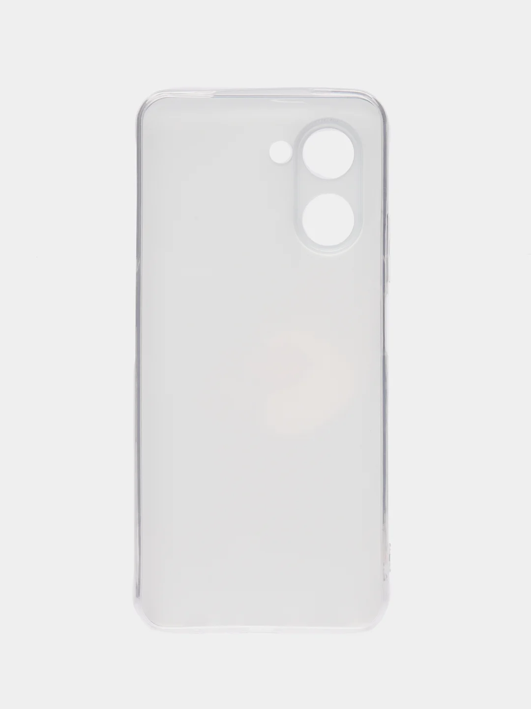 Фиолетовый силиконовый чехол на Realme C33 (Реалми С33)