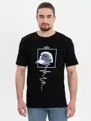 Вишнёвый футболка мужская с принтом