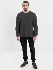 Серый джемпер мужской