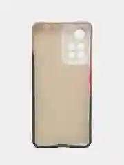 Багровый чехол для Xiaomi Redmi Note 11 Pro, Note 11 Pro Max (Нот 11 Про Макс), с мягким подкладом