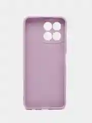 Сиреневый чехол на Honor X6, Honor X8 5G (Хонор Х6, Х8 5Г), силиконовый, цветной, матовый