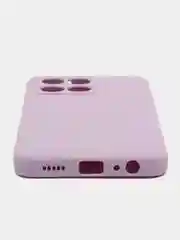 Сиреневый чехол на Honor X6, Honor X8 5G (Хонор Х6, Х8 5Г), силиконовый, цветной, матовый