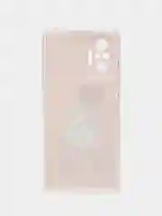 Кораллово-розовый силиконовый чехол на Xiaomi Redmi Note 10 Pro (Сяоми Редми Нот 10 Про)