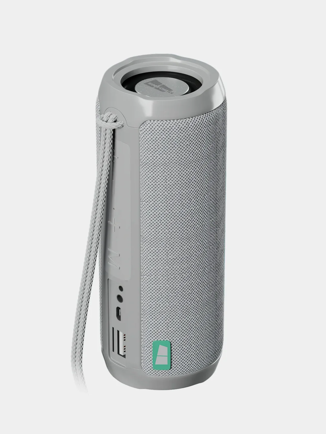 Серый портативная колонка More Choice BS22, 2*5W 1800mAh