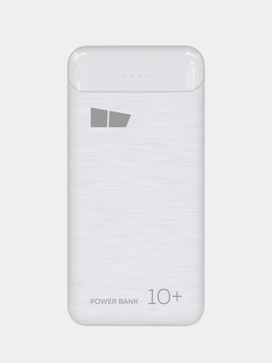 Белый внешний аккумулятор More choice PB33-10, 10000mAh, 2 USB, 2.1A