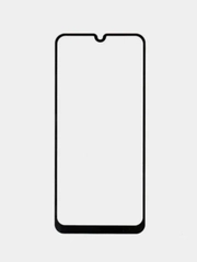 Защитное стекло для Samsung A50, A14, A24,A32, A51 силиконовые края, антишпион