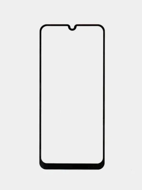 Защитное стекло для Samsung A50, A14, A24,A32, A51 силиконовые края, антишпион