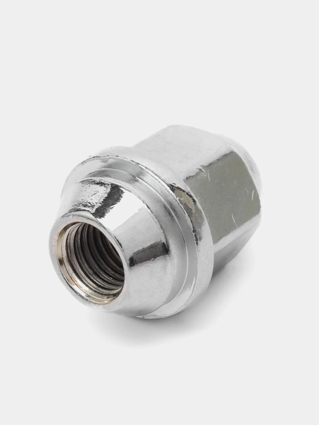 Гайка колесная закрытая, стальной диск+колпак Solaris M12x1,5 (Hyundai-KIA 52950-17000)