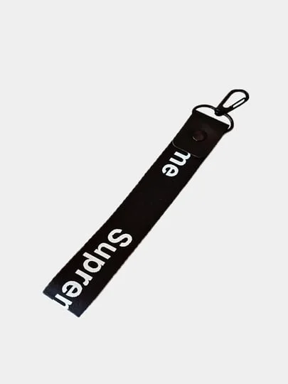 Черный брелок для ключей автомобиля Supreme