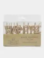 Карамельный свечи для торта Happy Birthday