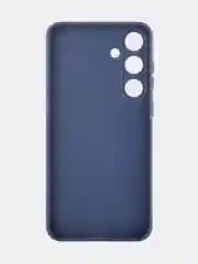 Синий чехол для Samsung Galaxy S24 Ultra S24 Plus S24 A55 A35 5G силиконовый ROSCO, защита камер
