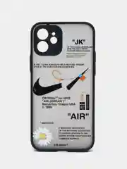 Серебряный чехол на iPhone 11/12/13/14 Pro Max/7/8 Plus/XR/XS/X, айфон про макс, прозрачный