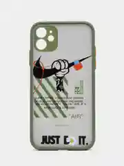 Тёмно-бордовый чехол на iPhone 11/12/13/14 Pro Max/7/8 Plus/XR/XS/X, айфон про макс, прозрачный