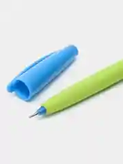 Зеленый ручка шариковая синяя