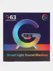 Белый лампа RGB, Умный светильник с беспроводной зарядкой