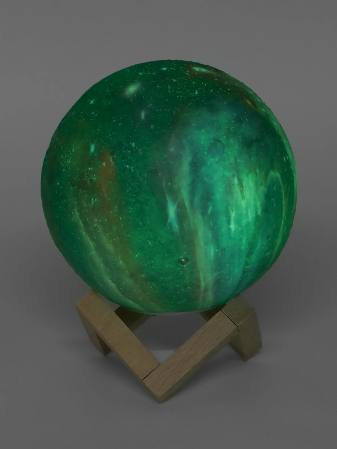Разноцветный светильник - ночник Moon (Луна), 3D, 15 см