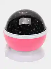 Розовый ночник-проектор "Звездное небо"