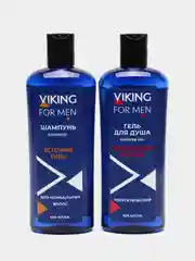 Мужской Набор "Viking EXTREME POWER": Шампунь Extreme power, 300 мл, гель для душа, 300 мл