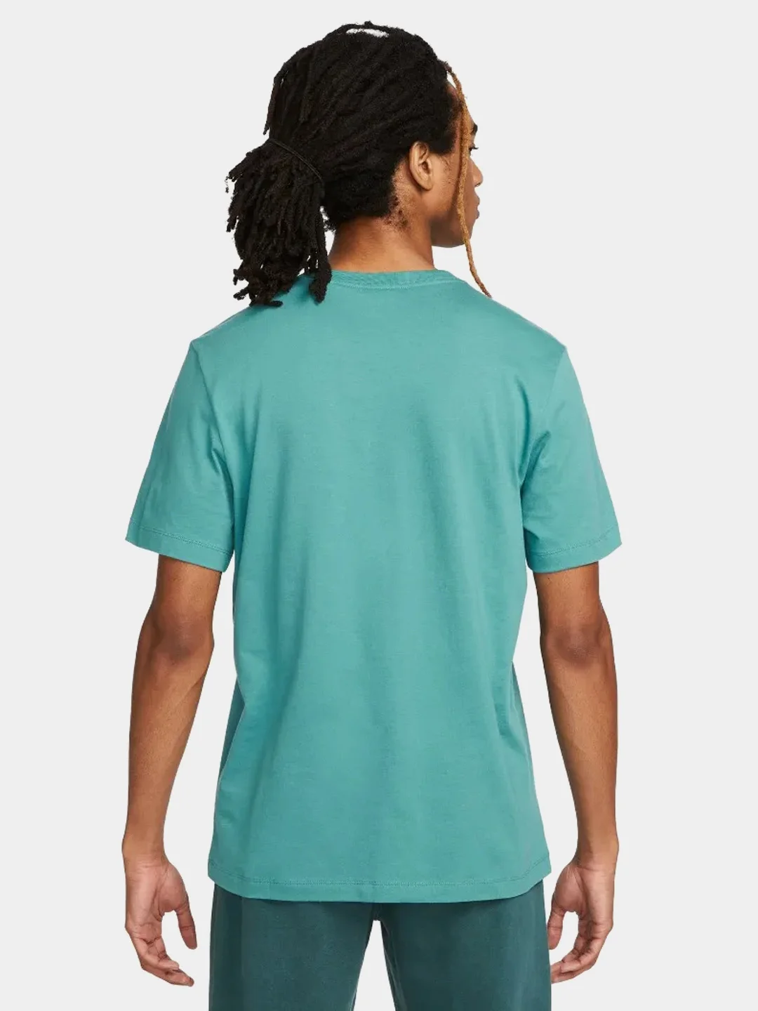 Синий футболка Nike M Sportswear T-Shirt Icon Futura