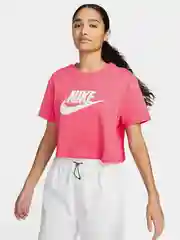 Розовый женская футболка Nike Sportswear Essential