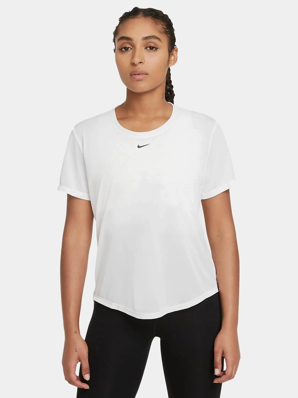Женская теннисная футболка Nike Dri-Fit One Short Sleeve Standard Fit Top