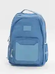 Серебряный рюкзак школьный